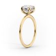 The Kamellie Set With A 4.5 Carat Oval Moissanite Online Hot Sale