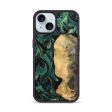 iPhone 15 Wood Phone Case - Danilo (Green, 743935) For Cheap