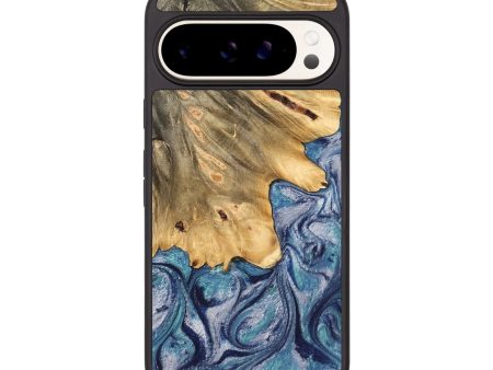 Pixel 9 Pro Wood Phone Case - Tillman (Blue, 744010) Hot on Sale