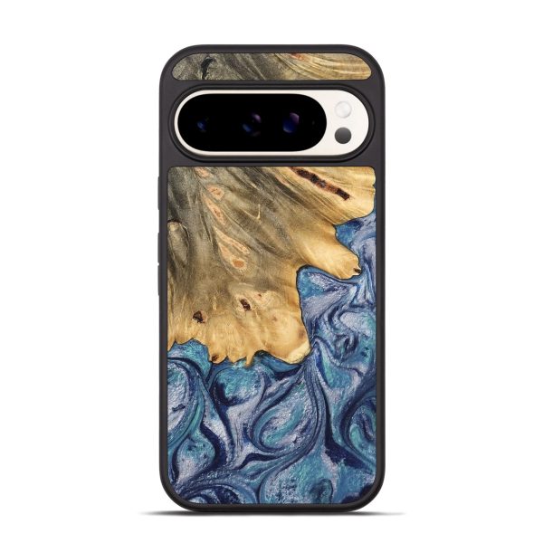 Pixel 9 Pro Wood Phone Case - Tillman (Blue, 744010) Hot on Sale