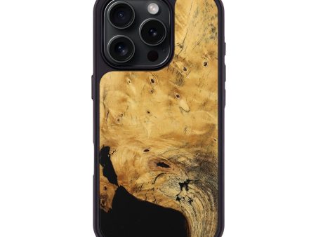 iPhone 16 Pro Wood Phone Case - Aaron (Wood Burl, 743921) For Discount