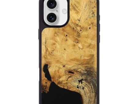 iPhone 16 Plus Wood Phone Case - Aaron (Wood Burl, 743921) Hot on Sale