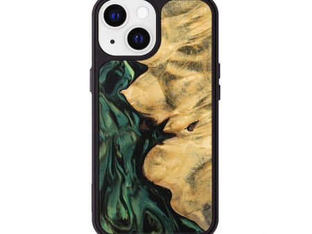 iPhone 13 Wood Phone Case - Jamima (Green, 743925) For Discount