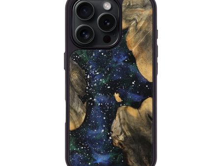 iPhone 16 Pro Wood Phone Case - Leodora (Cosmos, 743920) Hot on Sale