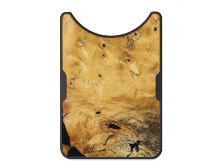 Alloy Wood Wallet - Aaron (Wood Burl, 743921) Hot on Sale