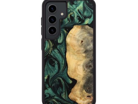 Galaxy S24 Wood Phone Case - Danilo (Green, 743935) Sale