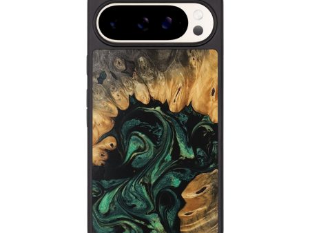 Pixel 9 Pro XL Wood Phone Case - Skye (Green, 743926) Online Hot Sale