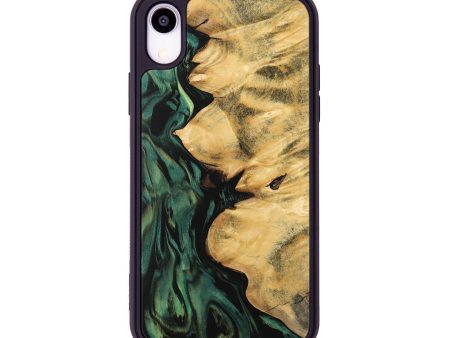 iPhone Xr Wood Phone Case - Jamima (Green, 743925) Online Hot Sale