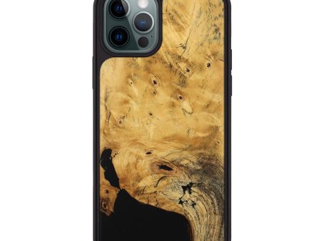 iPhone 12 Pro Max Wood Phone Case - Aaron (Wood Burl, 743921) Hot on Sale