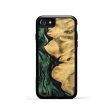 iPhone SE Wood Phone Case - Jamima (Green, 743925) Supply