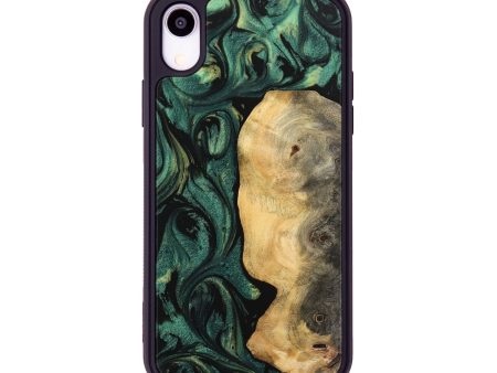 iPhone Xr Wood Phone Case - Danilo (Green, 743935) Online Sale