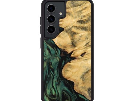 Galaxy S24 Wood Phone Case - Jamima (Green, 743925) on Sale