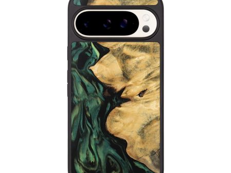 Pixel 9 Wood Phone Case - Jamima (Green, 743925) For Cheap