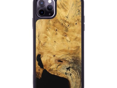 iPhone 11 Pro Max Wood Phone Case - Aaron (Wood Burl, 743921) on Sale