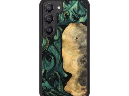 Galaxy S23 Wood Phone Case - Danilo (Green, 743935) Fashion