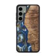 Galaxy S24 Plus Wood Phone Case - Chong (Teal & Gold, 743070) For Sale