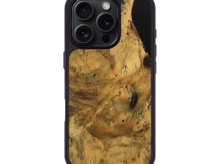 iPhone 16 Pro Wood Phone Case - Eolanda (Wood Burl, 743969) For Discount