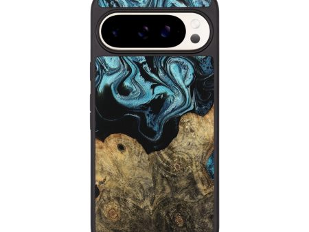 Pixel 9 Pro Wood Phone Case - Callum (Blue, 744035) Online Sale