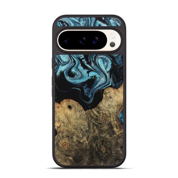 Pixel 9 Pro Wood Phone Case - Callum (Blue, 744035) Online Sale