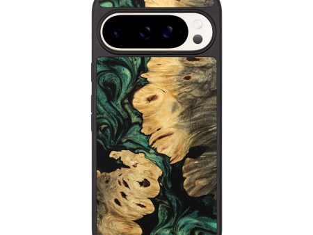 Pixel 9 Pro Wood Phone Case - Mara (Green, 742832) Cheap