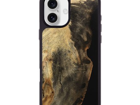 iPhone 16 Plus Wood Phone Case - Jaymee (Wood Burl, 743342) For Sale