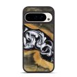 Pixel 9 Wood Phone Case - Moina (Black & White, 743126) Supply