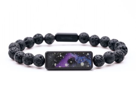 Lava Bead Wood Bracelet - Mack (Cosmos, 743772) Online