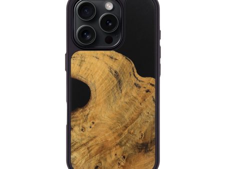 iPhone 16 Pro Wood Phone Case - Yuliana (Wood Burl, 743885) Fashion