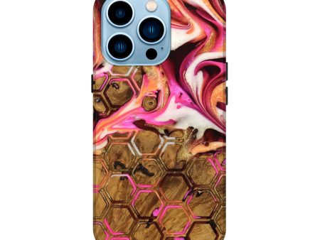 iPhone 14 Pro Wood Live Edge Phone Case - Belissa (Pattern, 742953) Discount