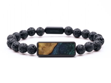 Lava Bead Wood Bracelet - Amelia (Cosmos, 743673) Online Hot Sale