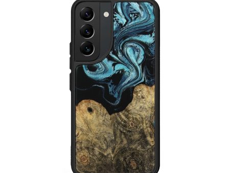 Galaxy S22 Wood Phone Case - Callum (Blue, 744035) Online Sale