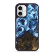 iPhone 16 Plus Wood Phone Case - Alannah (Blue, 742660) on Sale