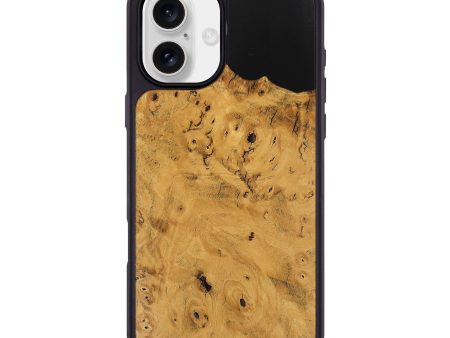 iPhone 16 Plus Wood Phone Case - Julieta (Wood Burl, 743894) Hot on Sale