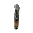 Live Edge Wood Pocket Knife - Madisyn (Green, 742605) Fashion