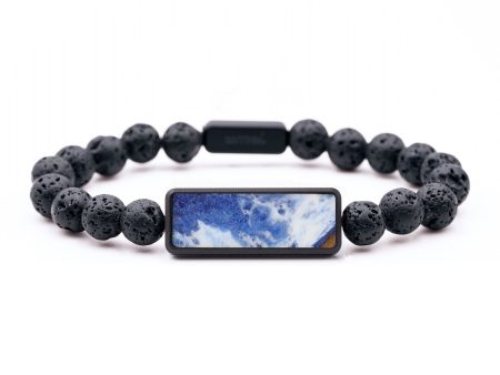 Lava Bead Wood Bracelet - Jami (Coastal, 743690) Online