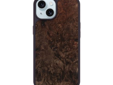 iPhone 15 Wood Phone Case - Loree (Wood Burl, 743539) Online Hot Sale