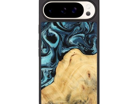 Pixel 9 Pro XL Wood Phone Case - Pippy (Blue, 744040) For Sale