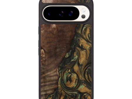 Pixel 9 Pro Wood Phone Case - Kylee (Green, 743062) Cheap