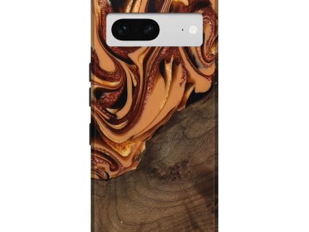 Pixel 7 Wood Live Edge Phone Case - Ludie (Red, 742580) Online