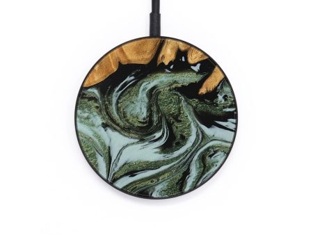 Circle Wood Wireless Charger - Atta (Green, 743790) Sale