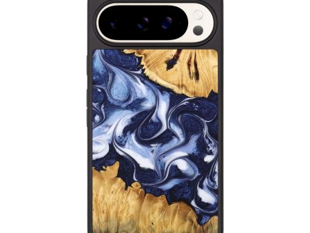 Pixel 9 Pro XL Wood Phone Case - Malinde (Blue, 742661) on Sale