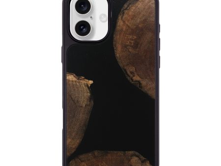 iPhone 16 Plus Wood Phone Case - Mella (Wood Burl, 743988) Cheap