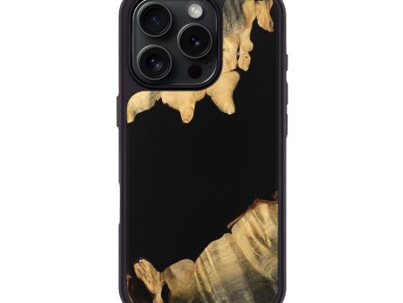 iPhone 16 Pro Wood Phone Case - Trixie (Wood Burl, 743359) Discount