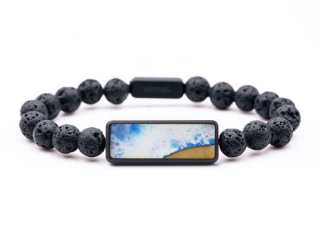 Lava Bead Wood Bracelet - Joan (Coastal, 743763) Discount