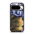 Pixel 9 Wood Phone Case - Jeana (Blue, 742682) Supply