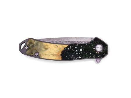 EDC Wood Pocket Knife - Chester (Cosmos, 743106) Cheap