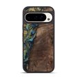 Pixel 9 Pro Wood Phone Case - Sonia (Teal & Gold, 743466) Fashion