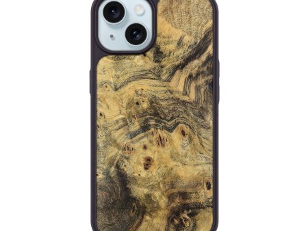 iPhone 15 Wood Phone Case - Ardisj (Wood Burl, 743488) Cheap