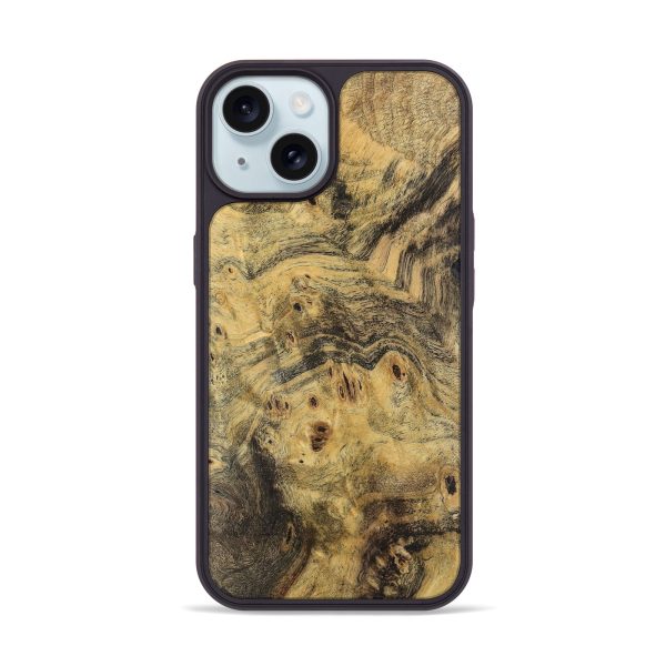 iPhone 15 Wood Phone Case - Ardisj (Wood Burl, 743488) Cheap