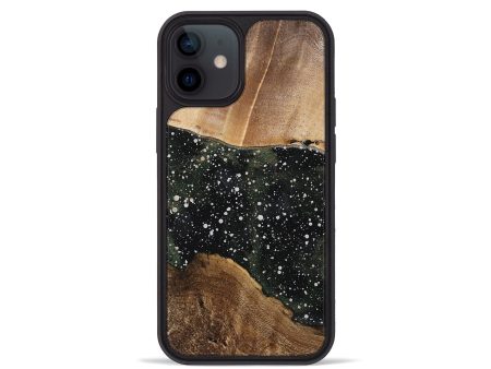 iPhone 12 mini Wood Phone Case - Tomi (Cosmos, 743142) Hot on Sale